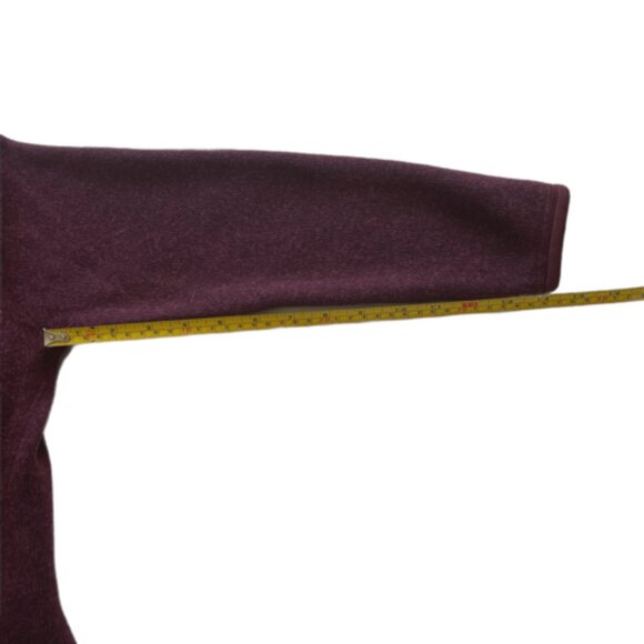 Patagonia Kids Better Sweater Fleece Jacket. Color: Plum, Kids Size S (7/8) - Picture 7 of 8